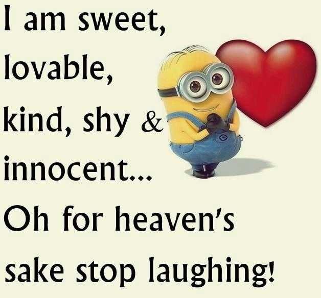 Sarcastic Minion Quote Sweet