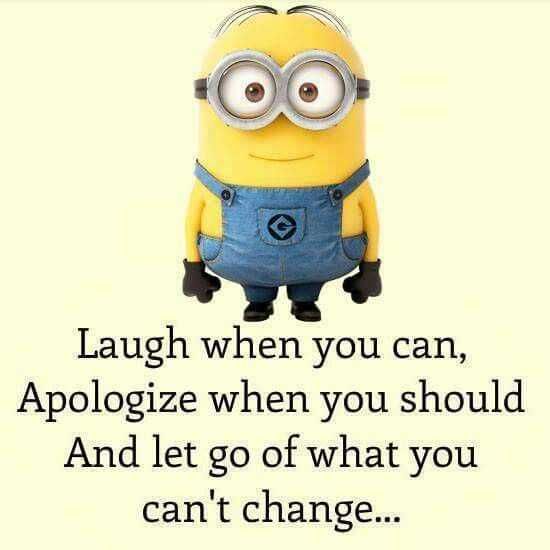 Minion Wisdom Quotes Laugh