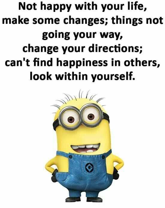 Minion Wisdom Quotes Changes