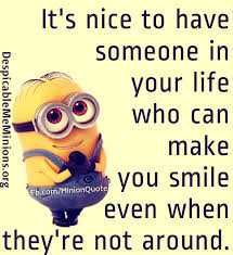 Funny Minion Quote Smile