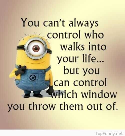Sarcastic Minion Quote Control