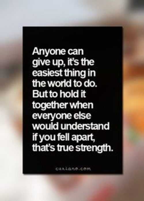 Inspiring And Motivational Quotes True Strength