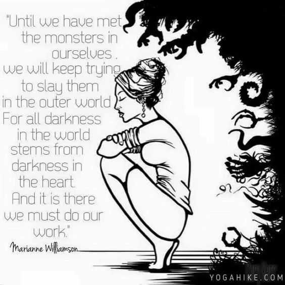 Amazing And Inspirational Quote Meeting Monsters
