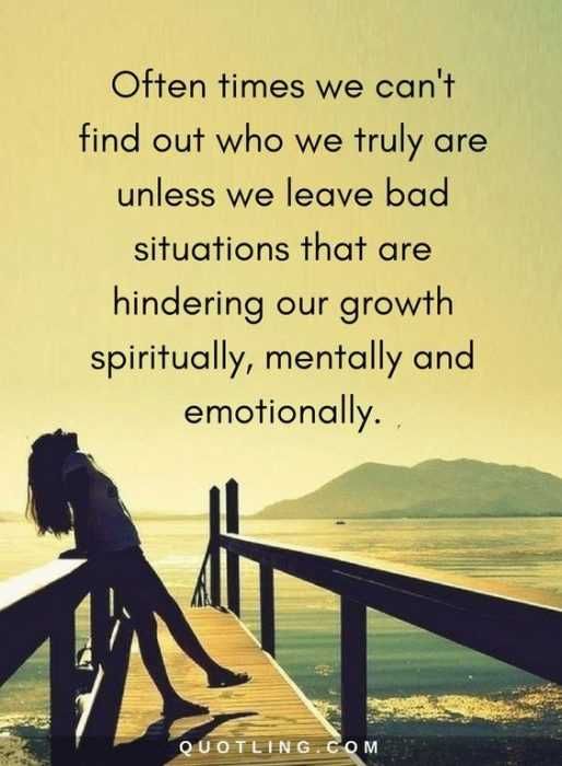 Amazing And Inspirational Quotes Leave Bad Situations
