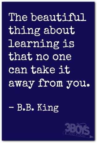 Inspiring And Motivational Quote  Learning