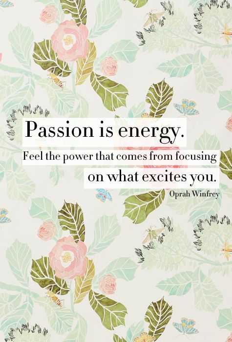 Wonderful Quotes Passion