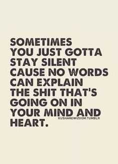 Empowering Quote Staying Silent