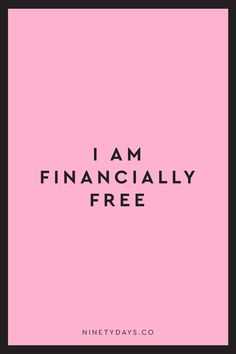 Positive Money Affirmations Free