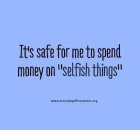Positive Money Affirmations Spending