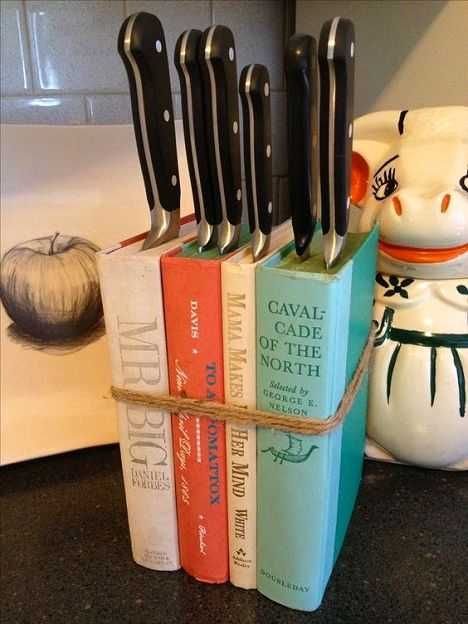 Upcycling Project Ideas Knife Holder