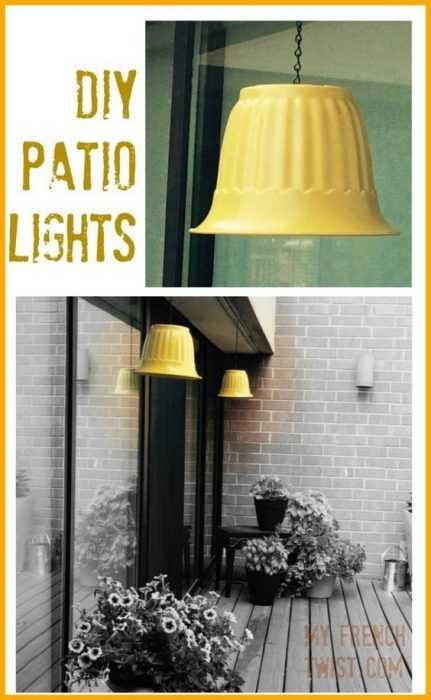 Diy Flower Pot Light