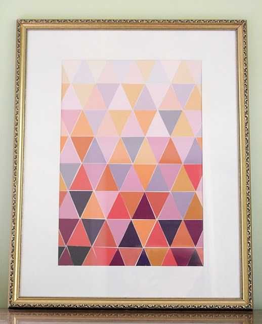 Diy Geometric Swatches