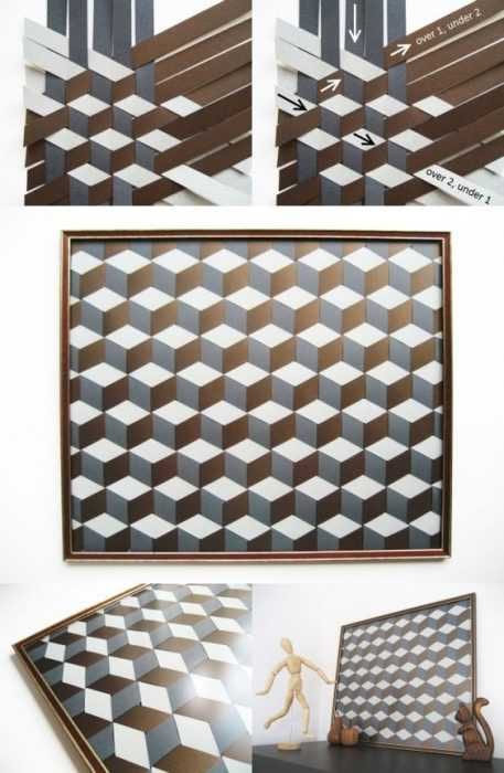 Diy Geometric Woven Decor