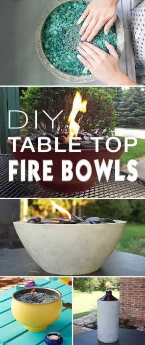 Diy Tabletop Fire