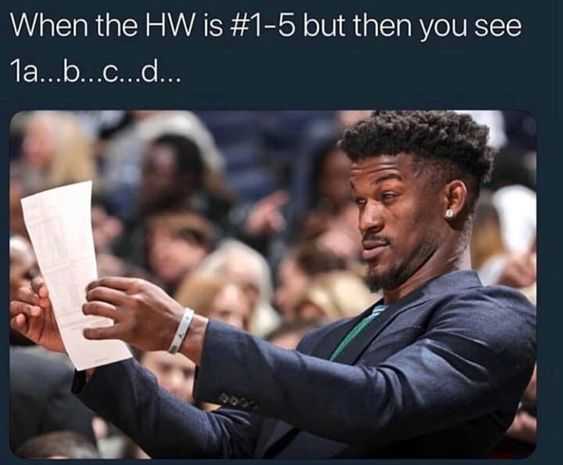 Hilarious Funny Image Homework Scam