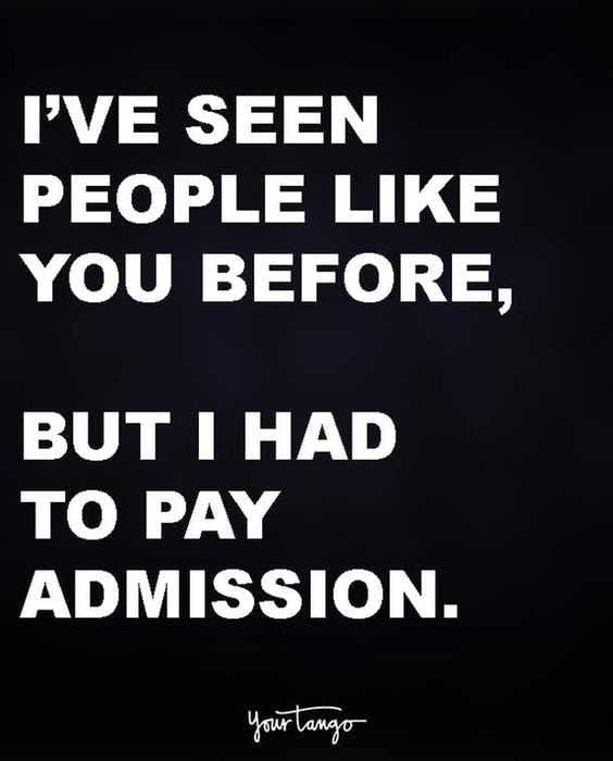 Funny Admission
