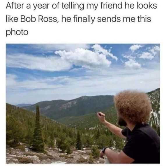 Funny Bob Ross