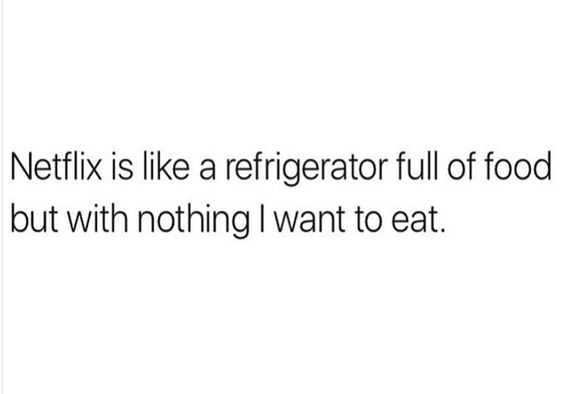 Funny Netflix Food