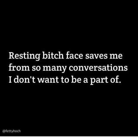 Funy Resting Face