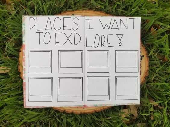 Journal Places To