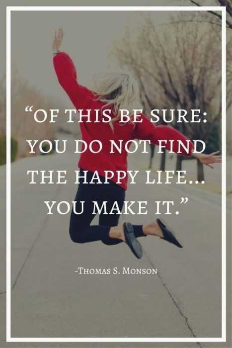 Quote Dont Find Happy Life