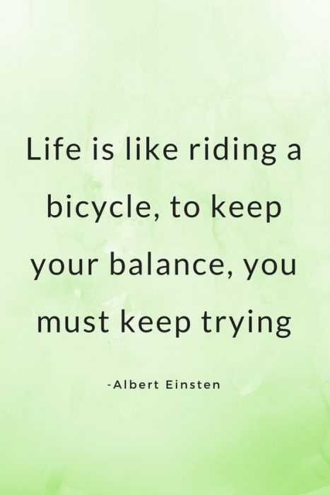 Inspirational Quotes About Yourself Riding A Bicycle
