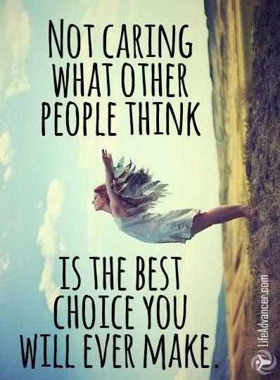 Quote Not Caring
