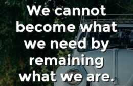 Quote What We Become