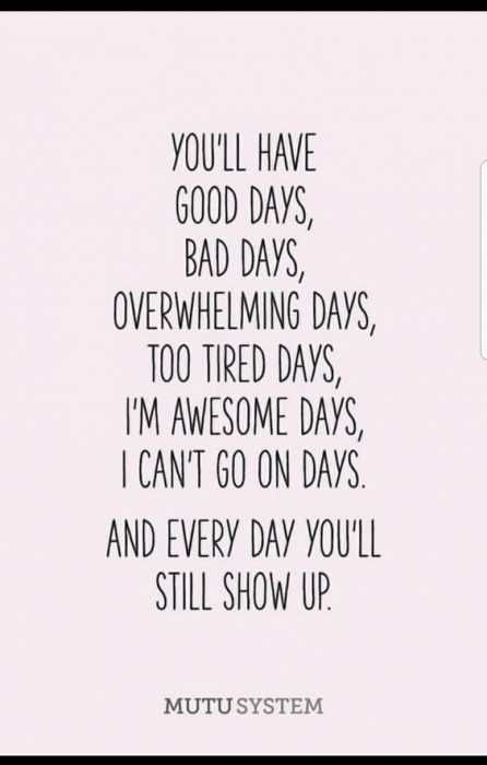 Quote You Will Show Up