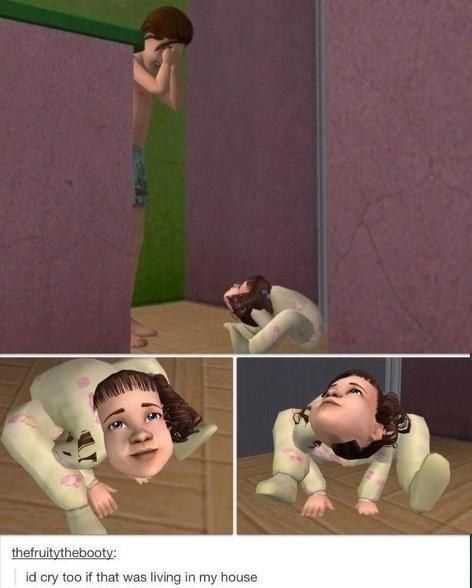 Sims Baby Cat