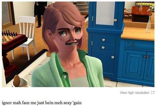 Sims My Face