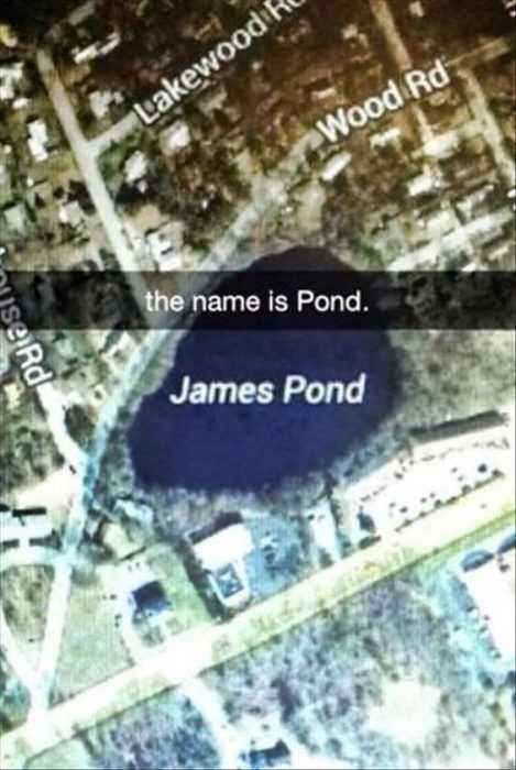 Funny Snapchats James Pond