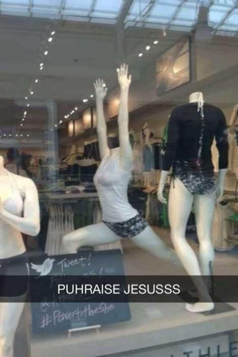 Funny Snapchats Praise The Lord