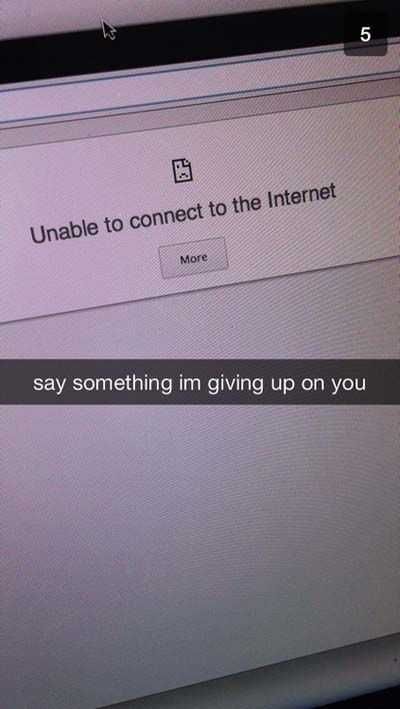 Funny Snapchats Say It