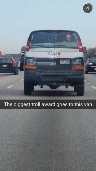 Hilarious Funny Snapchat Troll Award