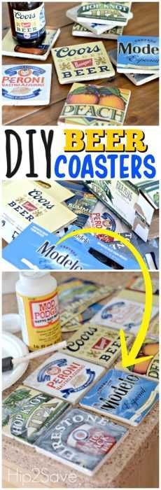 Diy Beer Coasters