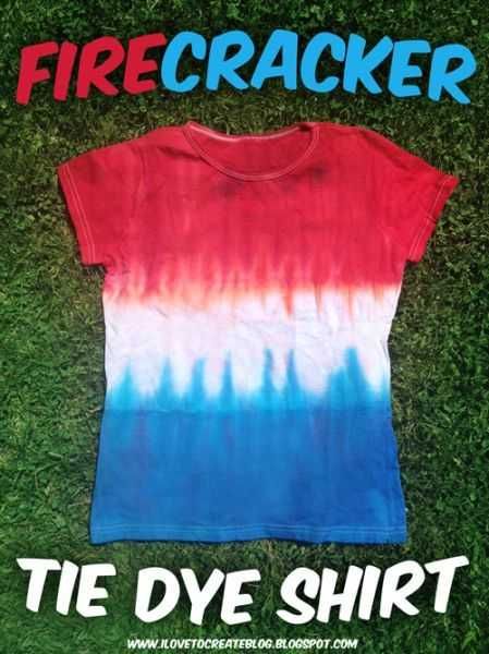 Diy Firecrackler Tye Dye