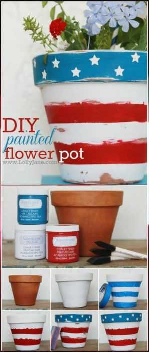Diy Painted Pot