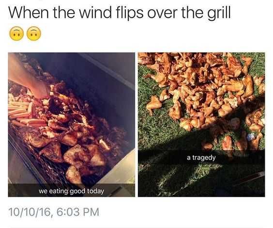 Funny Chicken Flipped
