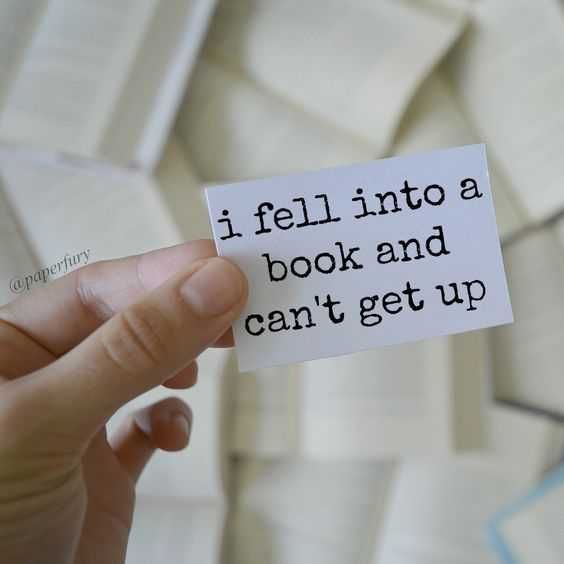 Funny Fell Into Book