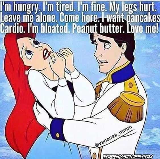 Funny Hungry Tired