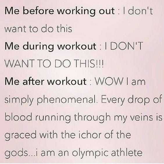 Funny Me Before Workout