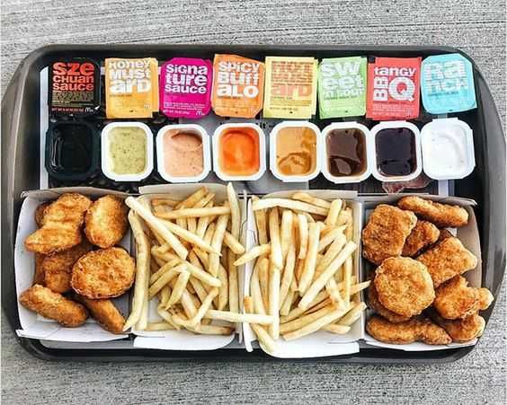 Funny Nuggets Fries