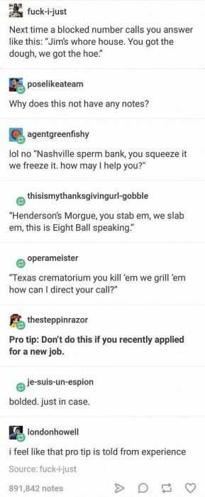 Funny Pro Tip