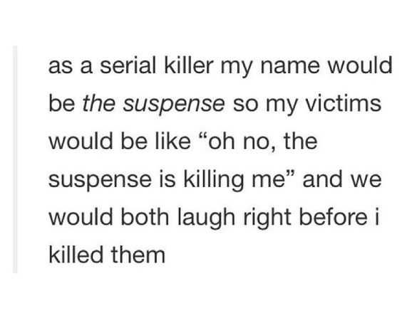 Funny Suspense