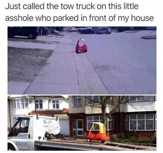 Funny Tow Truck