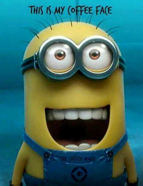 Minion Coffee Face