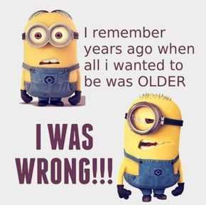 Minion Older Wrong