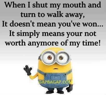 Minion Youre Not Worth