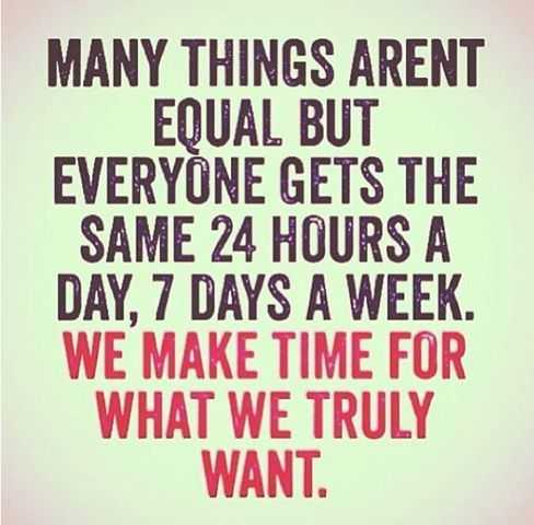 Quote Make Time For What